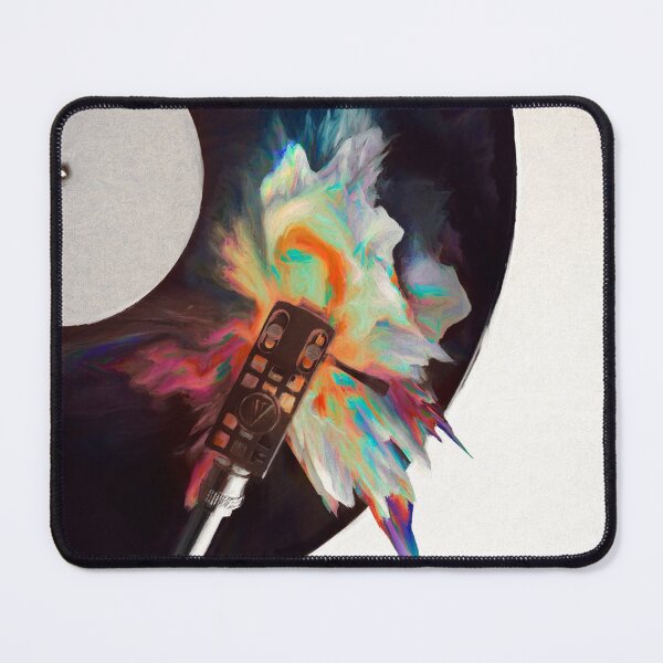 Item preview, When the Needle Drops II - Vinyl Record Collage designed and sold by Matt Market.