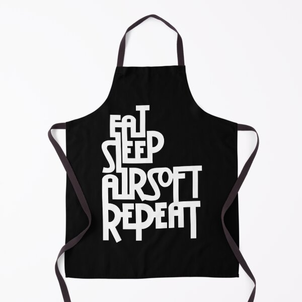 Item preview,  Eat.Sleep.Airsoft.Repeat - #2 - Black - Morale Collectable Airsoft - Airsoft Loadout Design designed and sold by AirsoftBD.