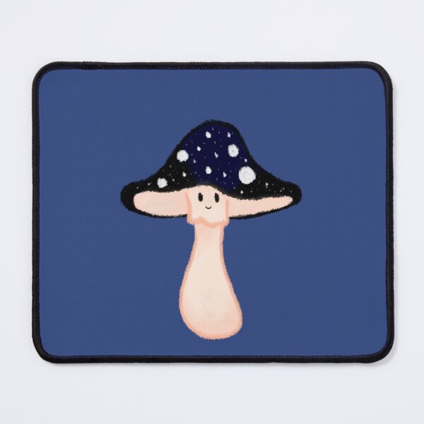 Midnight Amanita Muscaria Mushroom Mouse Pad