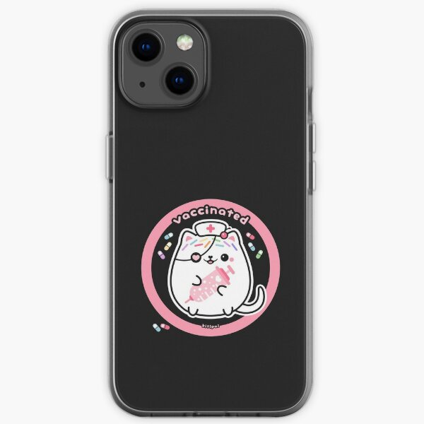 Kitipai Kitty Cat Nurse Vaccinated iPhone Soft Case
