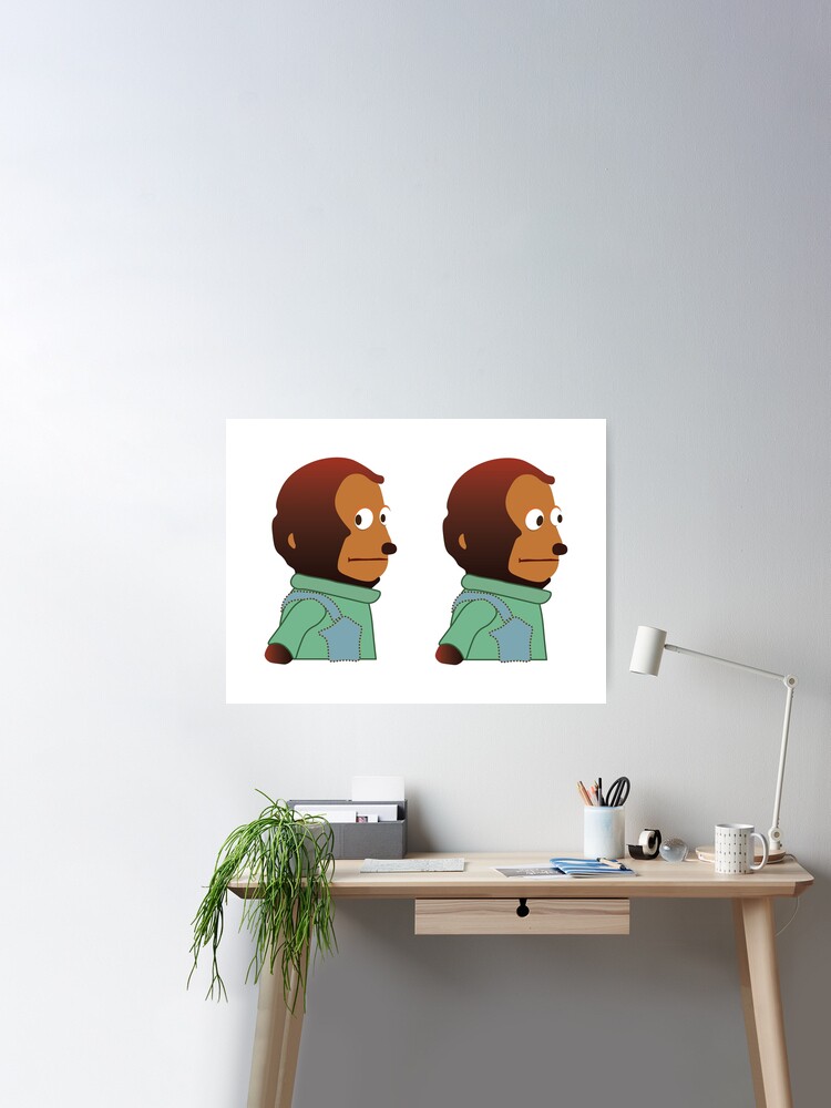Awkward Look Monkey Puppet Poster for Sale by Meme Economy