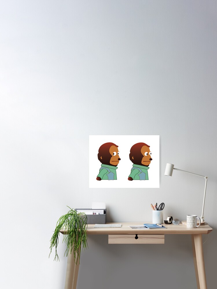 Awkward Look Monkey Puppet Canvas Print for Sale by Meme Economy