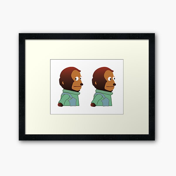 Awkward Look Monkey Puppet Canvas Print for Sale by Meme Economy