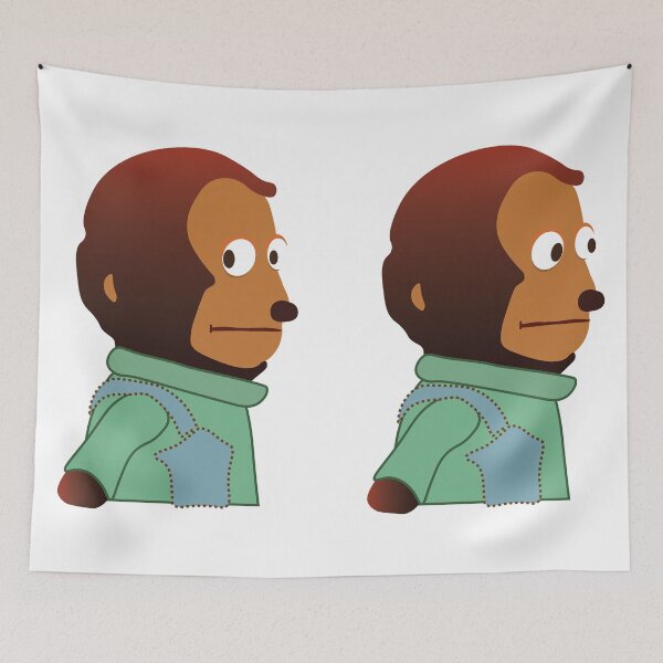 Item preview, Awkward Look Monkey Puppet designed and sold by Meme Economy.
