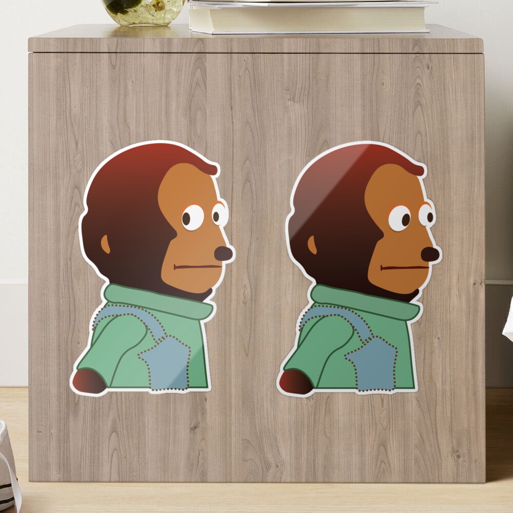 Awkward Look Monkey Puppet Canvas Print for Sale by Meme Economy