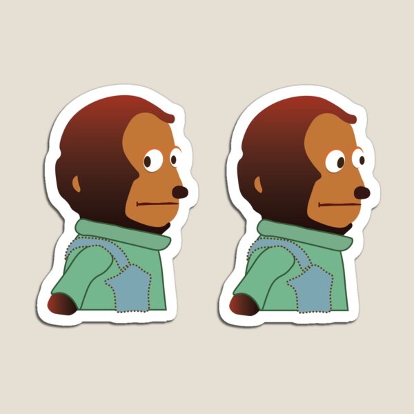 Awkward Look Monkey Puppet Icon 12721532 Vector Art at Vecteezy