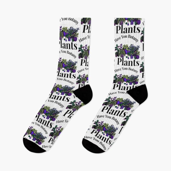 Item preview, HAVE YOU BOTANY PLANTS PURPLE designed and sold by wildwhimsical.