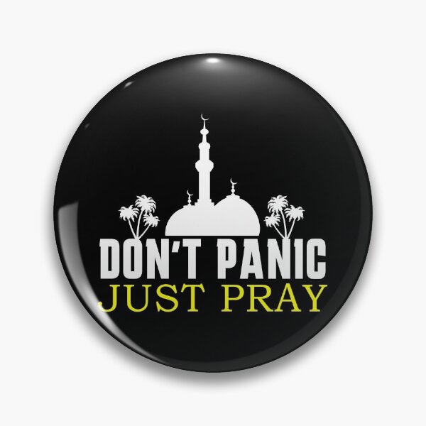 Item preview, dont panic just pray - islamic quotes designed and sold by EfenDesign.