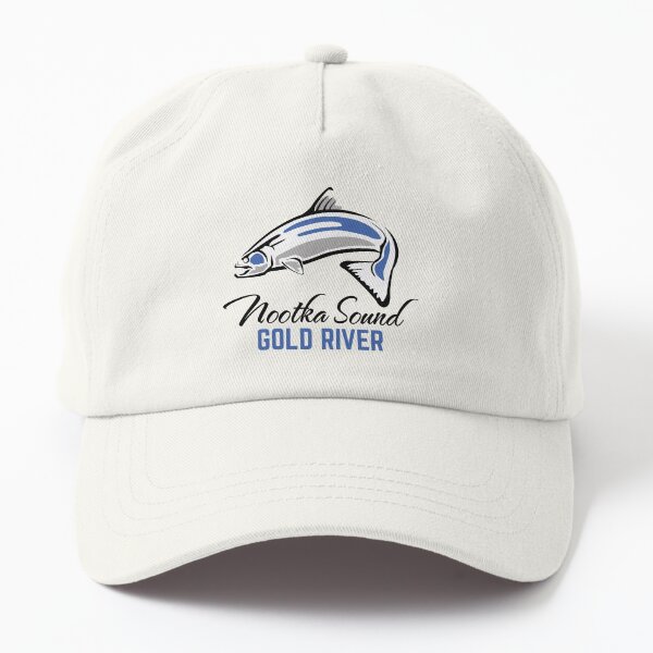 Gold River, BC - Nootka Sound - Salmon Logo Dad Hat