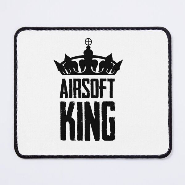Item preview, Airsoft King #3 - Black Transparent - Morale Collectable Airsoft - Airsoft Loadout Design designed and sold by AirsoftBD.