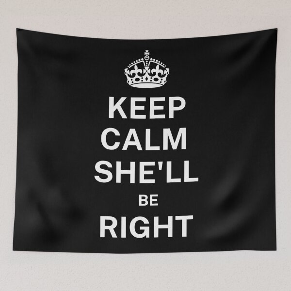 Item preview, Keep Calm She’ll Be Right | Mental Health | Aussie/ Kiwi Slang designed and sold by Aussies-R-Us.