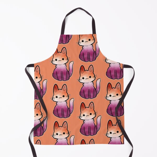 Item preview, Lesbian Watercolour Cat Subtle Abstract Pride Flag Sapphic designed and sold by cashewdays.
