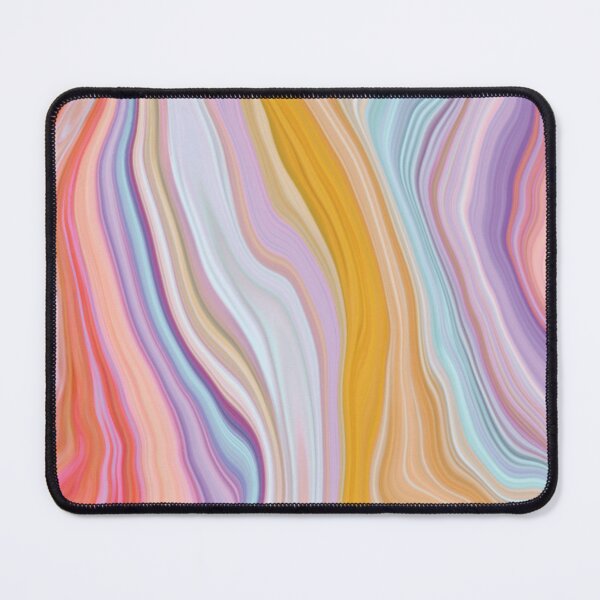Item preview, Marble Swirls of Pink, Orange, Yellow, Purple, and Light Blue Abstract Pattern designed and sold by Alicia Chee.