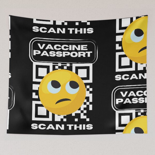 Item preview, Vaccine Passport Scan This designed and sold by Imaginative Expressions⭐️ ⭐️ ⭐️ ⭐️ ⭐️.