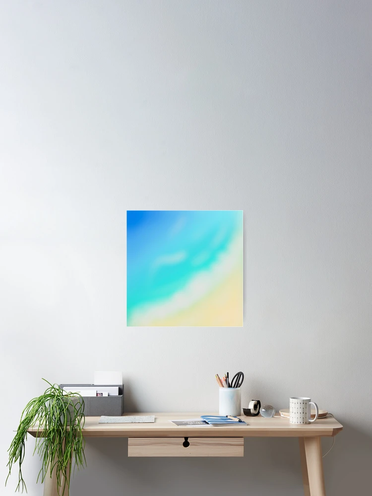 Thumbnail 2 of 3, Poster, Beach Abstract Pattern designed and sold by BioLushGraphics.