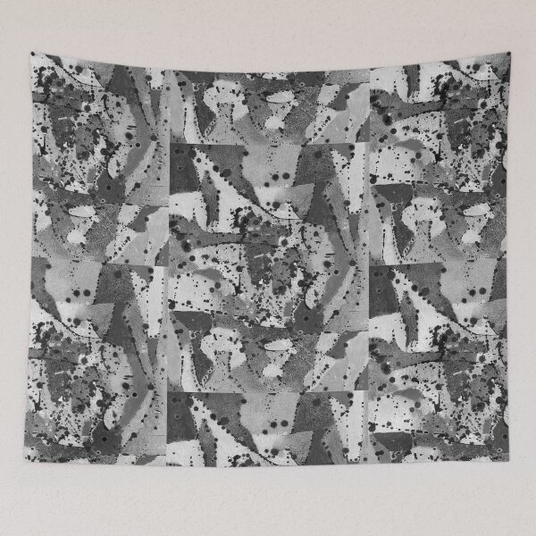 Item preview, Black, White and Gray Abstract designed and sold by Anthony Macaluso.