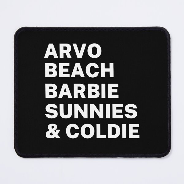 Item preview, Arvo Beach Barbie Sunnies Coldie | Aussie Slang designed and sold by Aussies-R-Us.