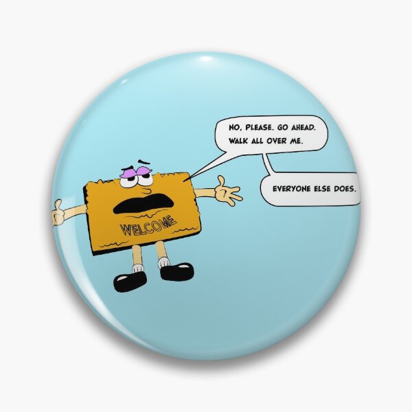 Item preview, Depressed Doormat designed and sold by kingroy.