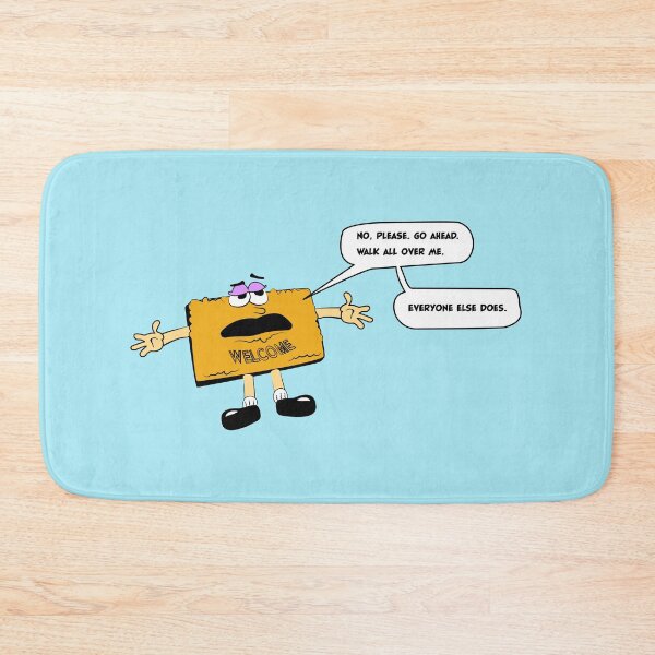 Item preview, Depressed Doormat designed and sold by kingroy.