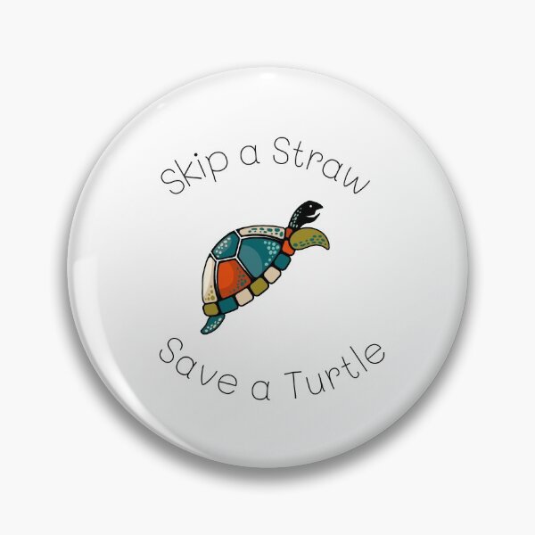 Item preview, Skip a Straw Save a Turtle designed and sold by Y-Muqsit.