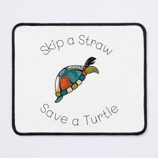 Item preview, Skip a Straw Save a Turtle designed and sold by Y-Muqsit.