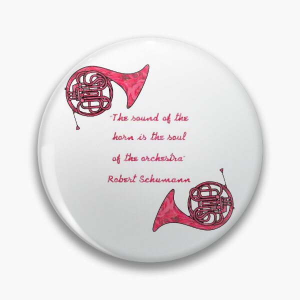 Item preview, French Horn, Quote - Robert Schumann designed and sold by sillybanana.