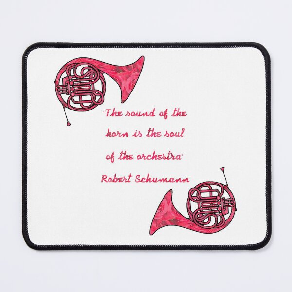 Item preview, French Horn, Quote - Robert Schumann designed and sold by sillybanana.