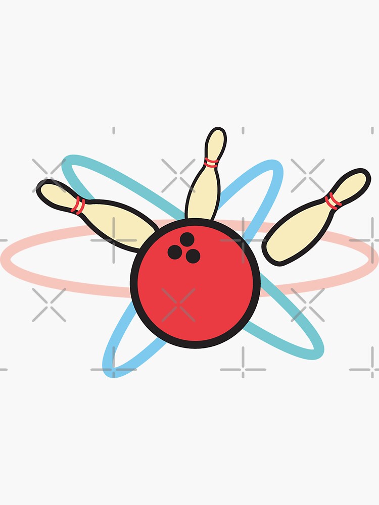 Bowling Sticker For Sale By Sportst Shirts Redbubble 5989