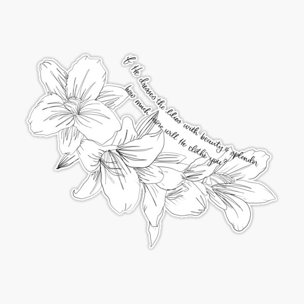 Jesus Stickers – Rubies & Lilies