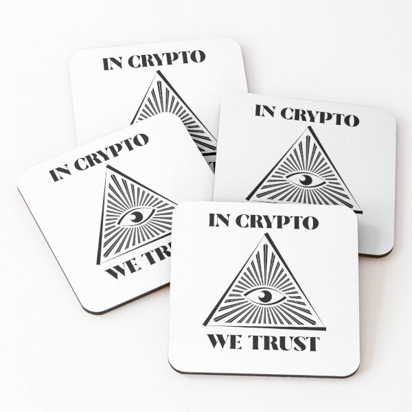 Item preview, In Crypto We Trust T-Shirt designed and sold by Funny-Tees4U.