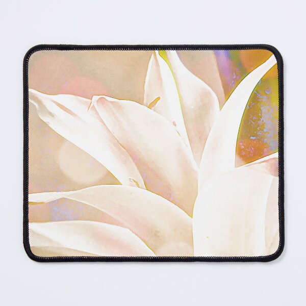 Plant Art Soft Earth Tones Mouse Pad