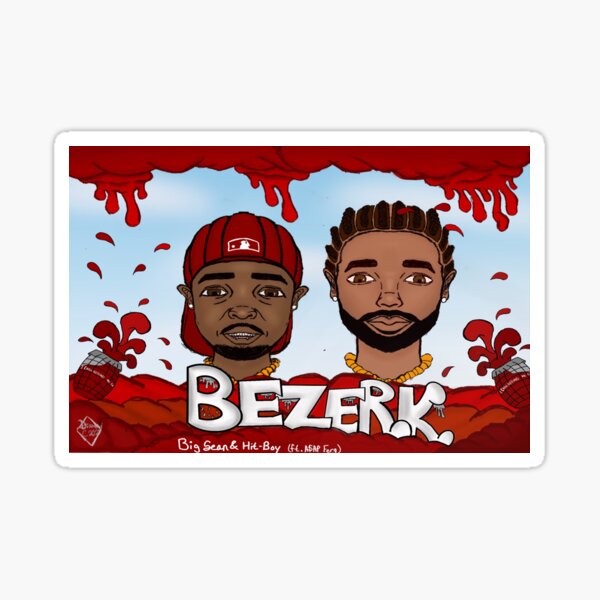Item preview, Bezerk inspired, Big Sean  designed and sold by Diamondartshop.