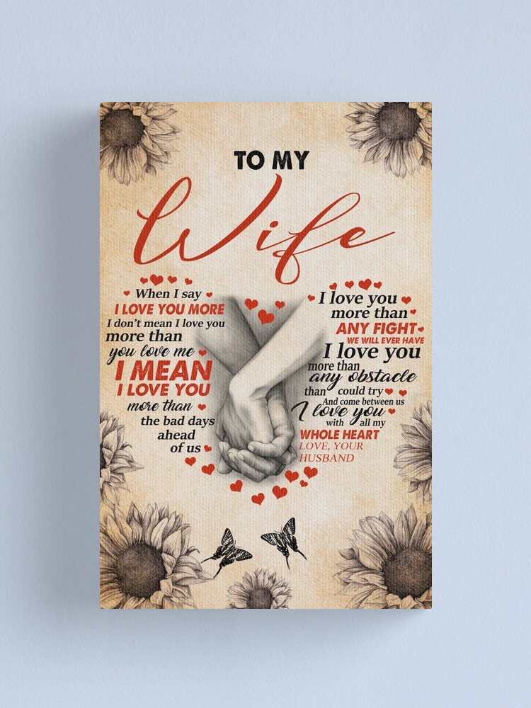 To My Granddaughter Canvas Painting Poster, Letters Quotes Printed