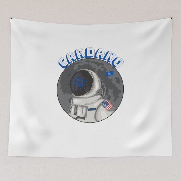 Item preview, Cardano Bullish - ADA to The Moon Astronaut designed and sold by ijdesigns.
