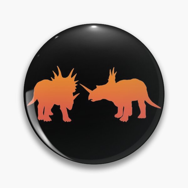 Item preview, Triceratops Silhouette Dinosaur designed and sold by MOP-tees.
