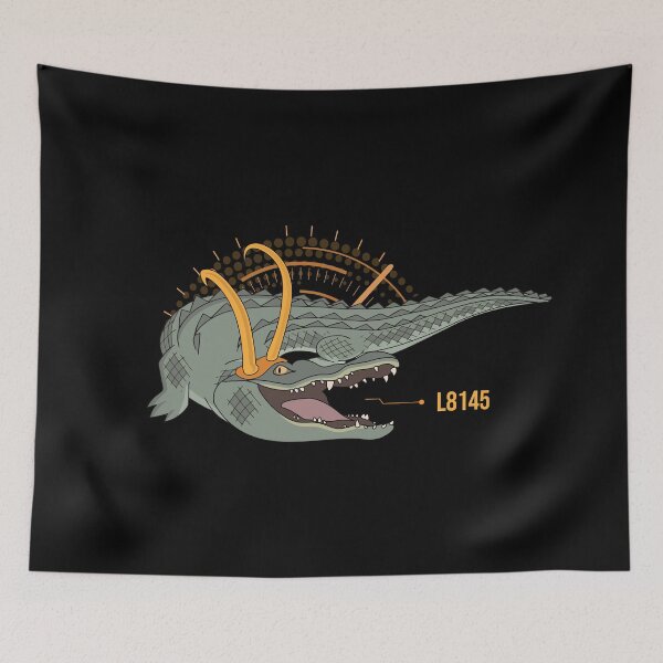 Item preview, Funny Alligator Loki designed and sold by artado.
