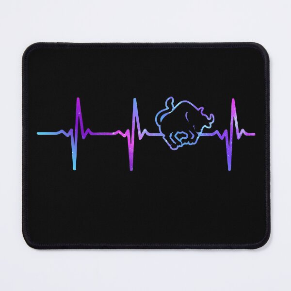 Item preview, Taurus galaxy ecg heartbeat zodiac star sign designed and sold by KleverOlivier.