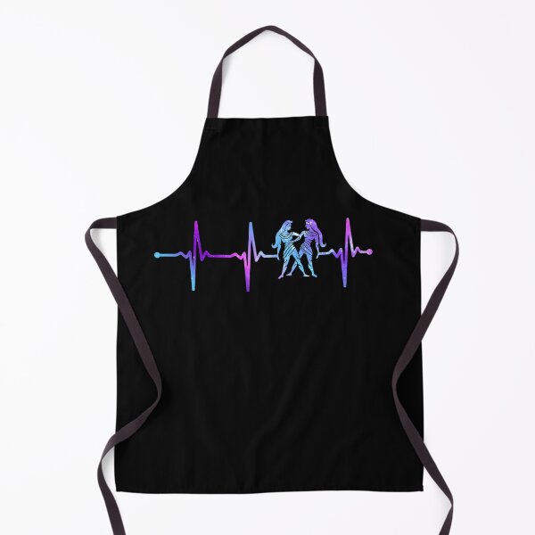 Item preview, gemini galaxy ecg heartbeat zodiac star sign designed and sold by KleverOlivier.