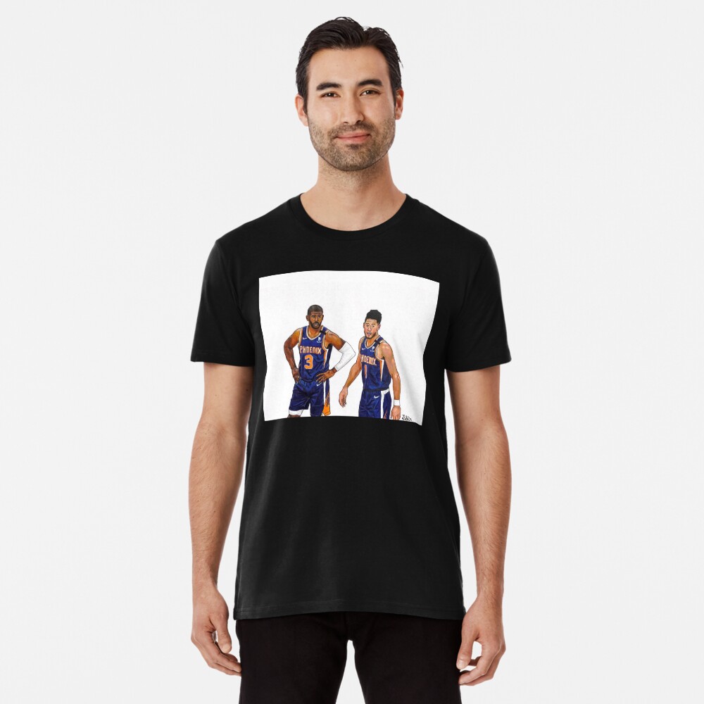 Devin Booker Chris Paul Phoenix Suns T - Shirt – Color Star Prints