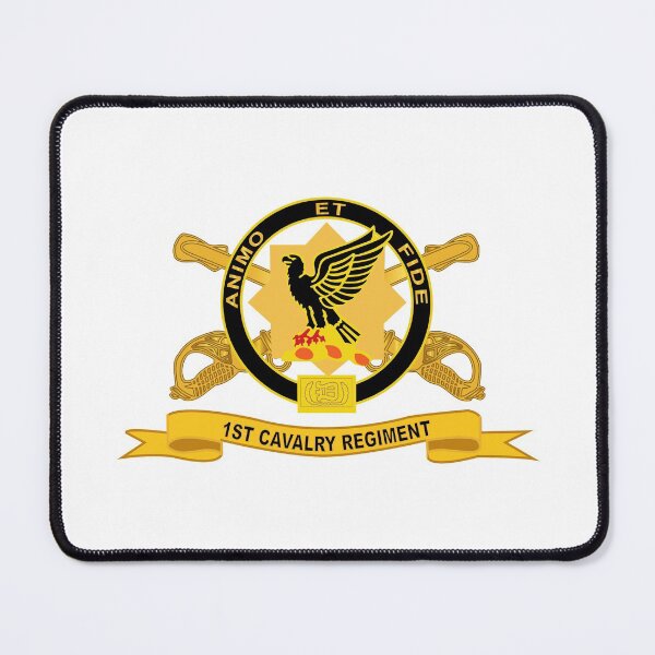 Item preview, Army - 1st Cavalry Regiment w Br - Ribbon designed and sold by Military Insignia Products.