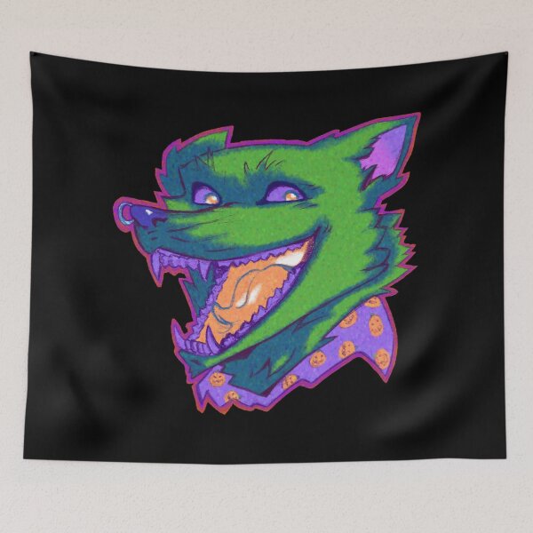 Item preview, Halloween Green Werewolf designed and sold by RHokeArt.