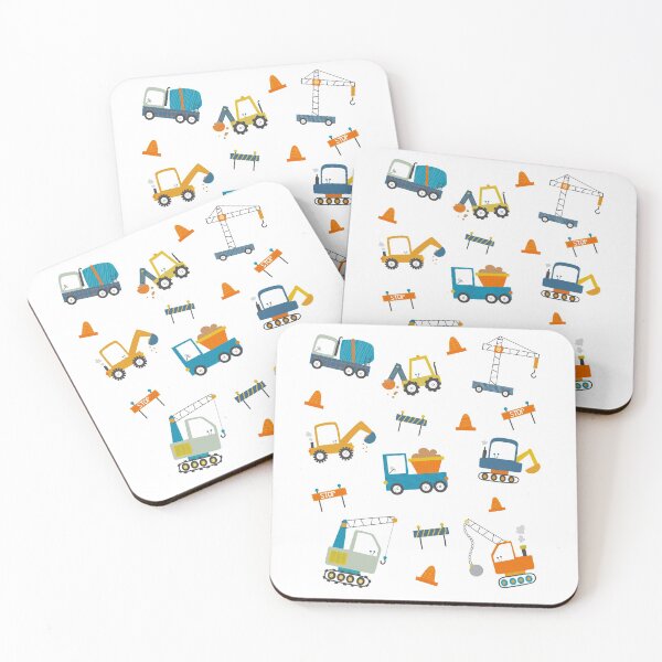 Item preview, Adorable Construction Vehicles Set  designed and sold by infleims.