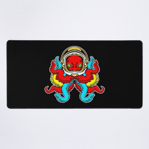 Item preview, Neon colored alien octopus designed and sold by Astralia.