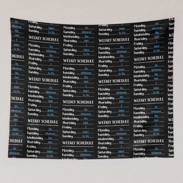 Item preview, Daily Weekly Schedule-Retirement Gifts For Men,Retirement Gifts For Women T-Shirt designed and sold by andregiftshopzz.