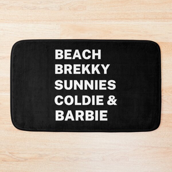 Item preview, Beach Brekky Sunnies Coldie Barbie | Aussie Slang designed and sold by Aussies-R-Us.