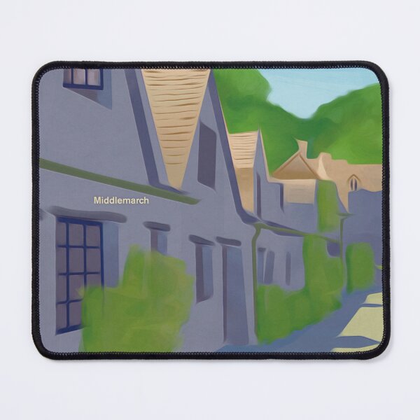 Item preview, Middlemarch, George Eliot English Literature Bookish Art designed and sold by RedHillPrints.