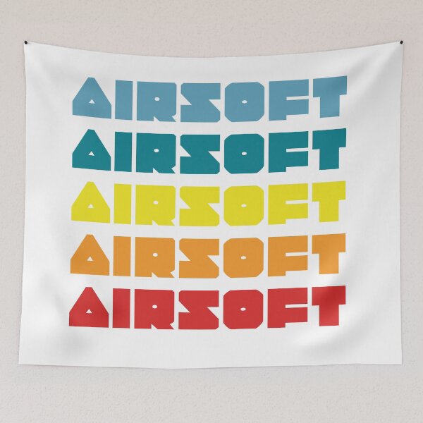 Item preview, Retro Airsoft Multicolor Loadout Design designed and sold by AirsoftBD.