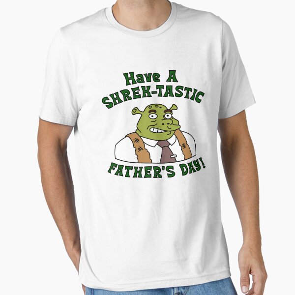 Vista previa del artículo con la obra «¡Día del padre de Shrektastic!», diseñado y vendido por cwbs.