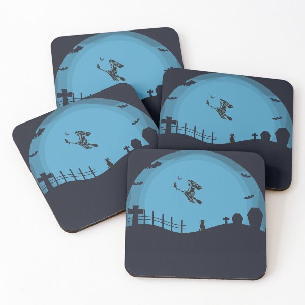 Item preview, Witch Over The Cemetery designed and sold by BunnyPanda0120.