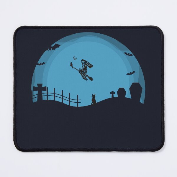 Item preview, Witch Over The Cemetery designed and sold by BunnyPanda0120.